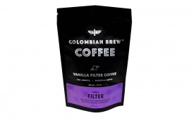 Colombian Brew Vanilla Filter Coffee   Pack  250 grams